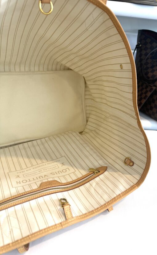 Louis Vuitton Neverfull GM Azur Tote with Pouch Set - Image 32