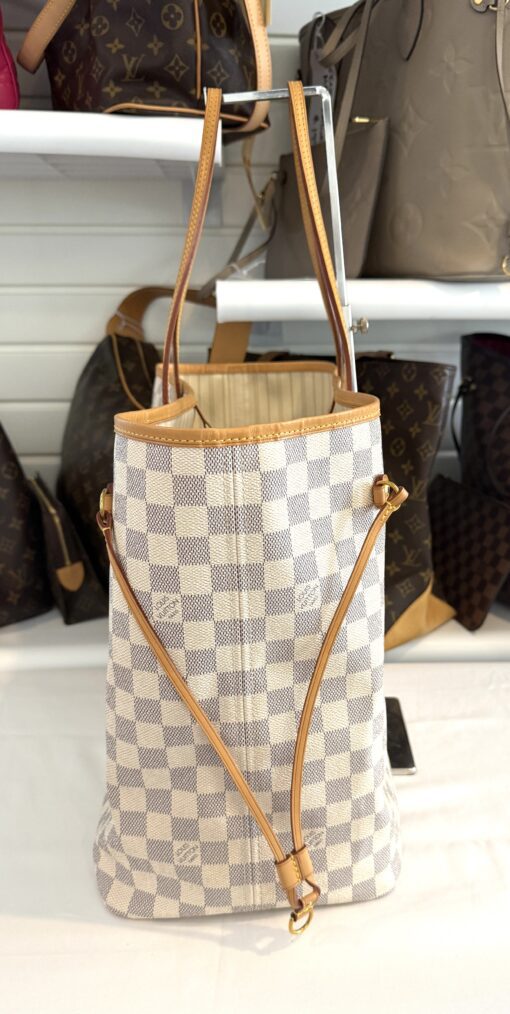 Louis Vuitton Neverfull GM Azur Tote with Pouch Set - Image 20