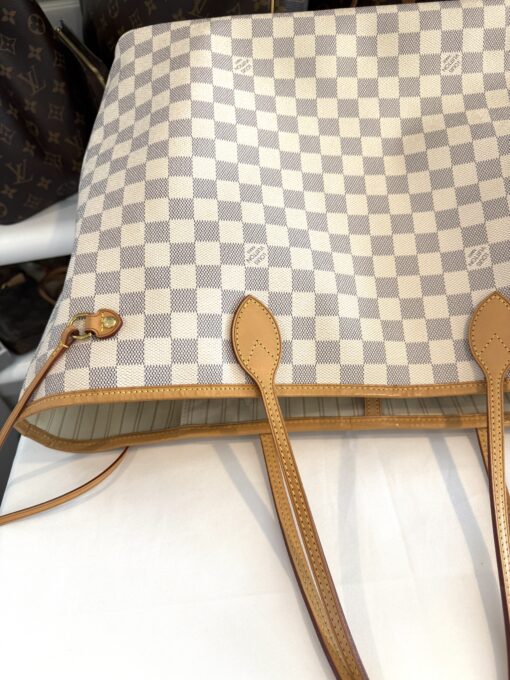 Louis Vuitton Neverfull GM Azur Tote with Pouch Set - Image 28