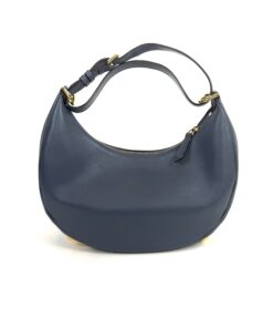 Fendi Vitello Grace Matte Small Fendigraphy Hobo Bag Mirto