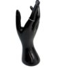 Band worn on the finger of a black display hand