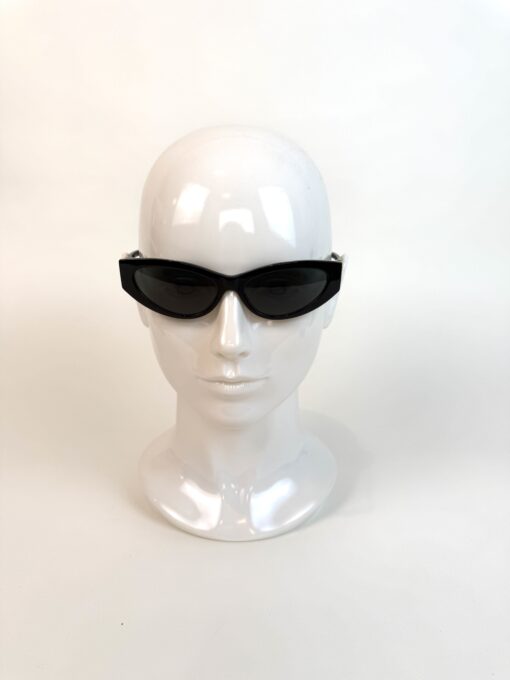 VERSACE VE4470B CAT EYE SUNGLASSES IN BLACK - Image 3