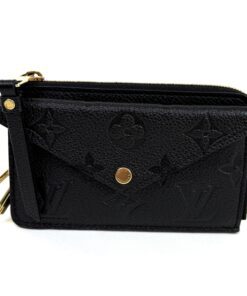 Louis Vuitton Empreinte Recto Verso Card Holder Black