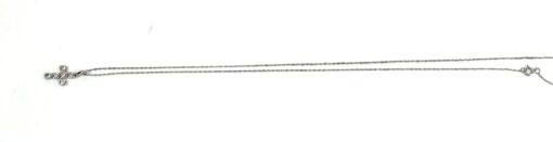 .50 Natural Diamond and 14K Gold 18" Cross Pendant Necklace - Image 7