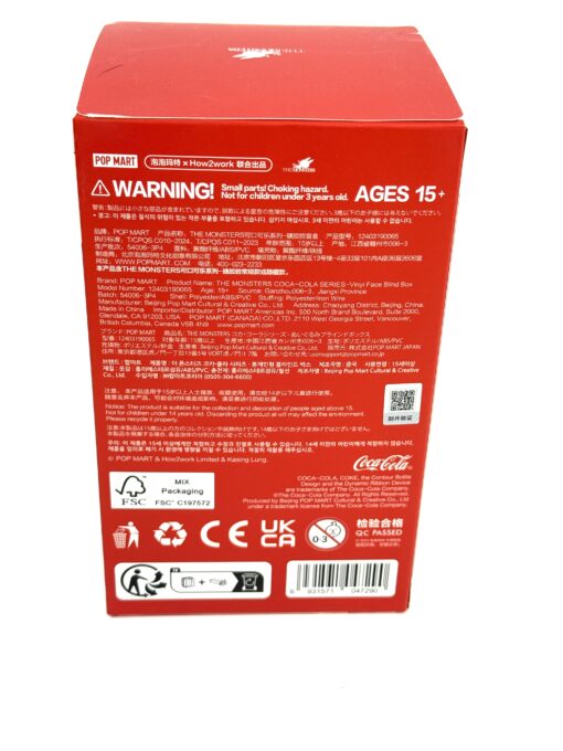 Authentic Labubu UNOPENED Box The Monsters Coca Cola Bottle - Image 5