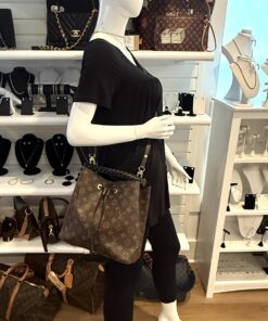 Alternative view of Louis Vuitton Monogram Neonoe' Noir Black