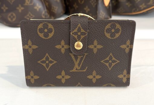 Louis Vuitton Monogram Portefeuille Viennois French Lock Wallet