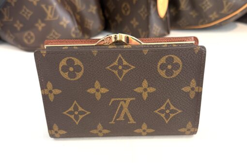 Louis Vuitton Monogram Portefeuille Viennois French Lock Wallet - Image 2