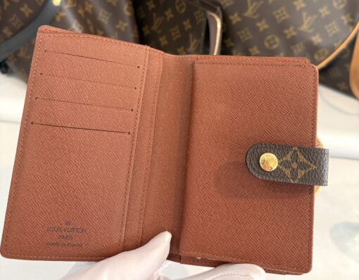 Louis Vuitton Monogram Portefeuille Viennois French Lock Wallet - Image 3