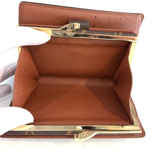 Louis Vuitton Monogram Portefeuille Viennois French Lock Wallet - Image 7