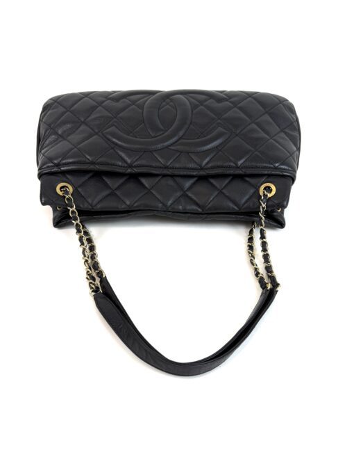 Chanel Caviar Quilted Timeless CC Soft Tote Black GHW - Image 19