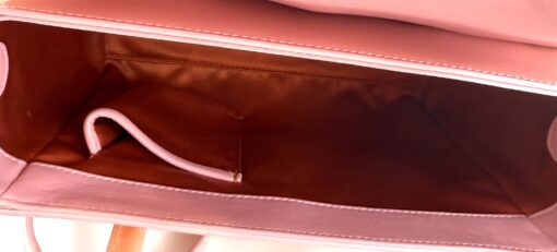 Versace Medusa Patent Small Signature Bag Peach/Pink - Image 6