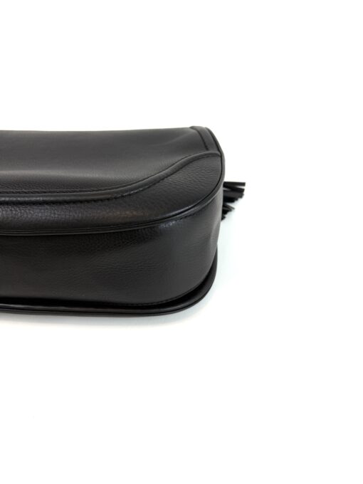 Gucci Calfskin Large New Bamboo Top Handle Bag Black - Image 14