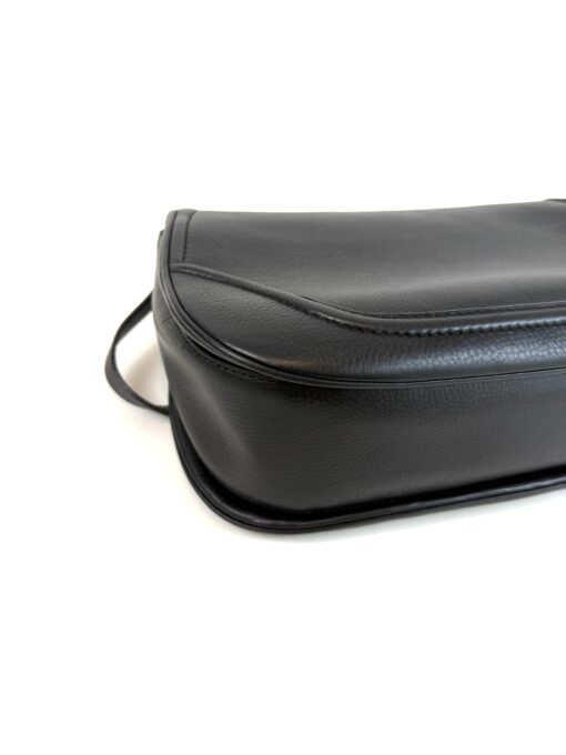 Gucci Calfskin Large New Bamboo Top Handle Bag Black - Image 13