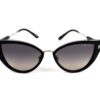 TOM FORD Icon Collection Cat-Eye Sunglasses Black Silver