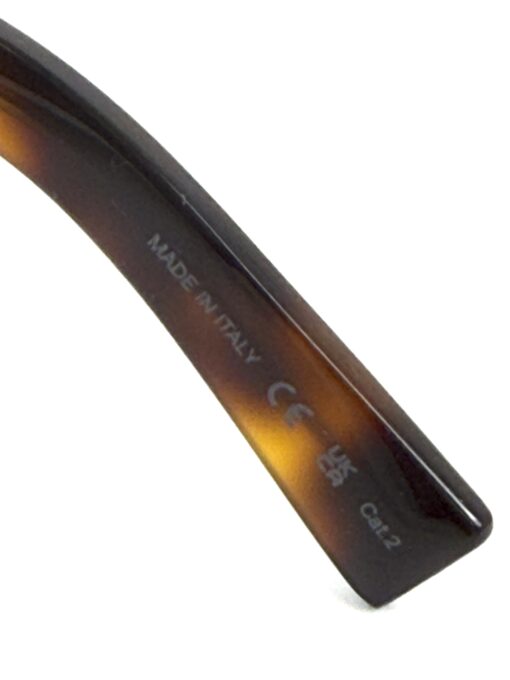 YSL Tortoise Medium Havana and  Light Gold Sunglasses - Image 10