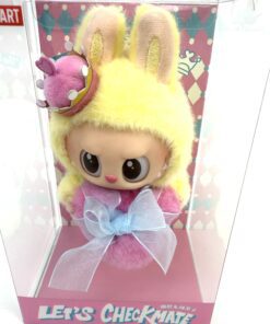 Alternative view of Labubu Let's Checkmate Rare Vinyl Plush Doll New