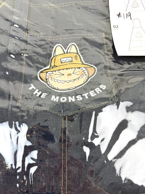 THE MONSTERS FALL IN WILD SERIES-Denim Apron/Tote Bag - 2 in 1 - Image 8
