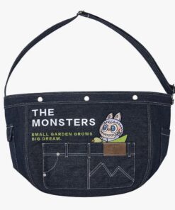 THE MONSTERS FALL IN WILD SERIES-Denim Messenger Bag