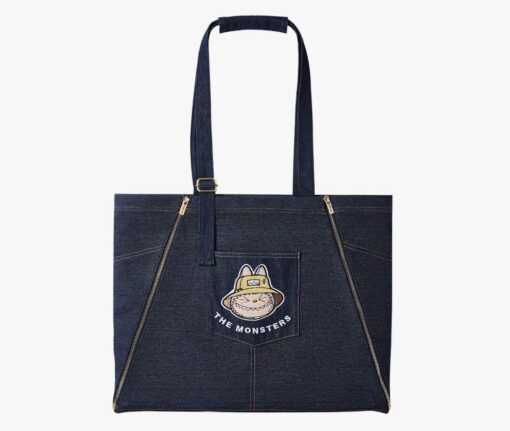 THE MONSTERS FALL IN WILD SERIES-Denim Apron/Tote Bag - 2 in 1