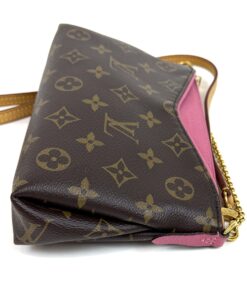 Louis Vuitton Monogram Pallas Clutch Rose Fizzy Crossbody 8