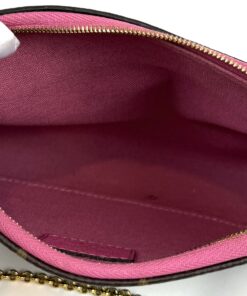 Louis Vuitton Monogram Pallas Clutch Rose Fizzy Crossbody 5