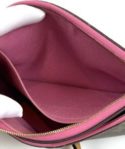 Louis Vuitton Monogram Pallas Clutch Rose Fizzy Crossbody 9