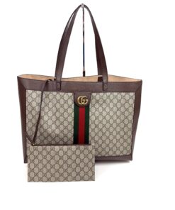 Gucci Ophidia Supreme Monogram Web Large Tote and Pouch 21