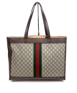 Gucci Ophidia Supreme Monogram Web Large Tote and Pouch 20