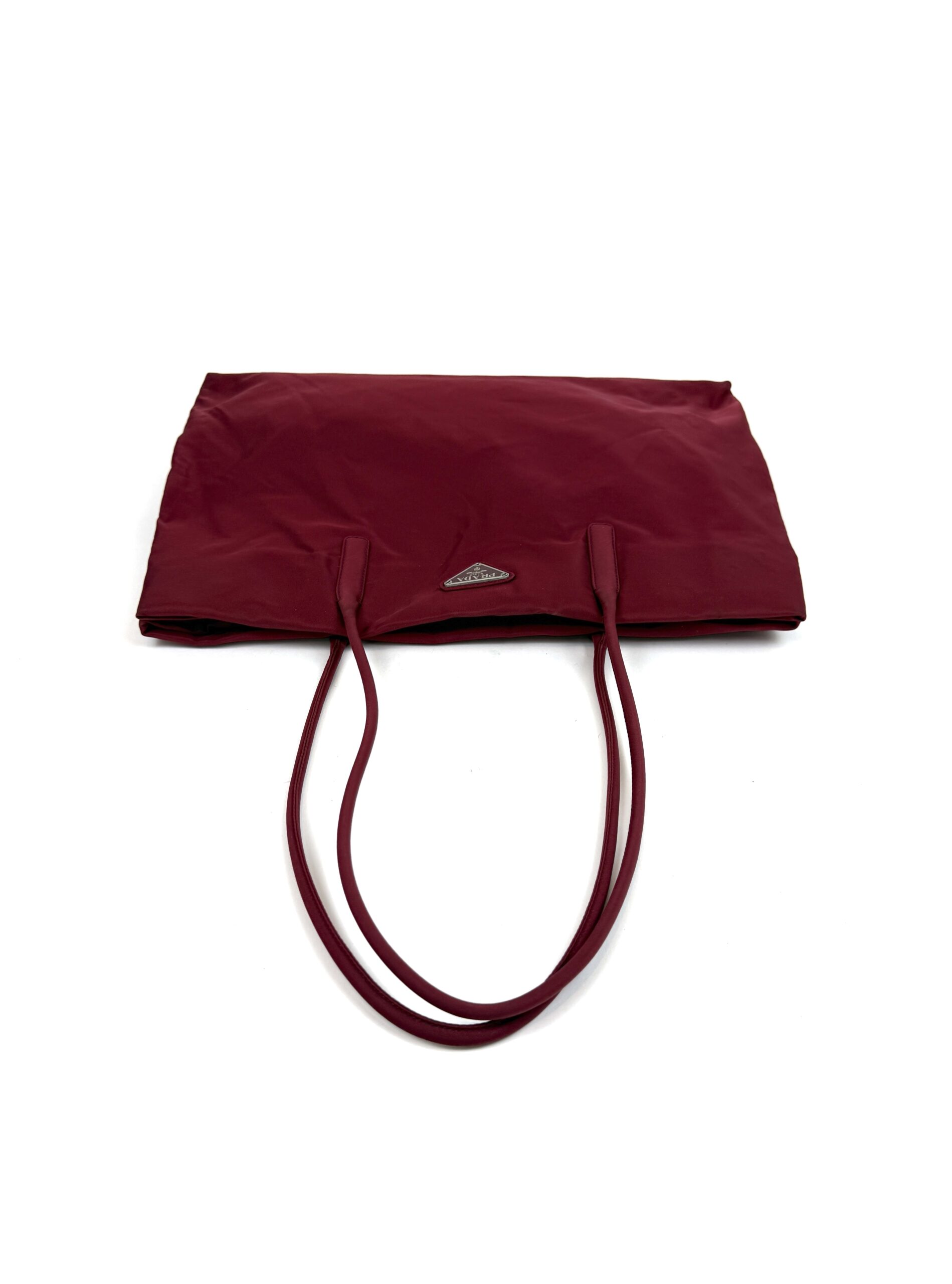 Prada Tessuto Nylon Tote Bordeaux 18 Prada Tessuto Nylon Tote Bordeaux - Image 18