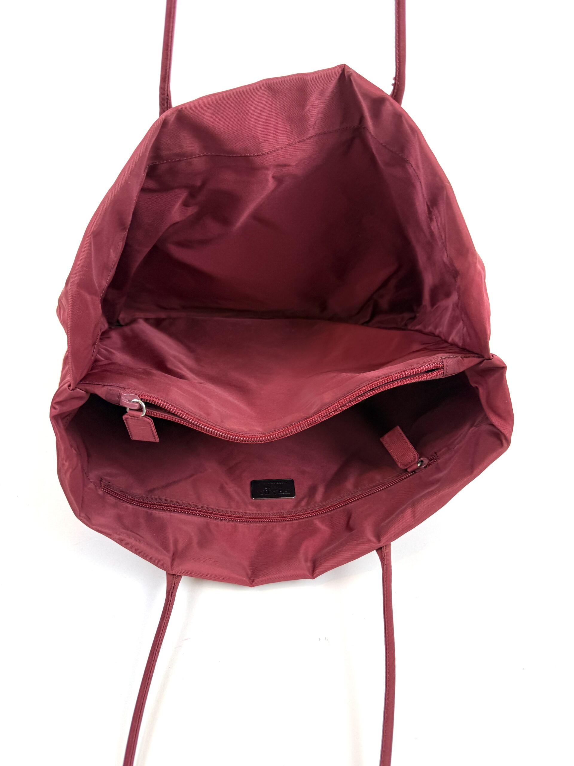Prada Tessuto Nylon Tote Bordeaux 5 Prada Tessuto Nylon Tote Bordeaux - Image 5