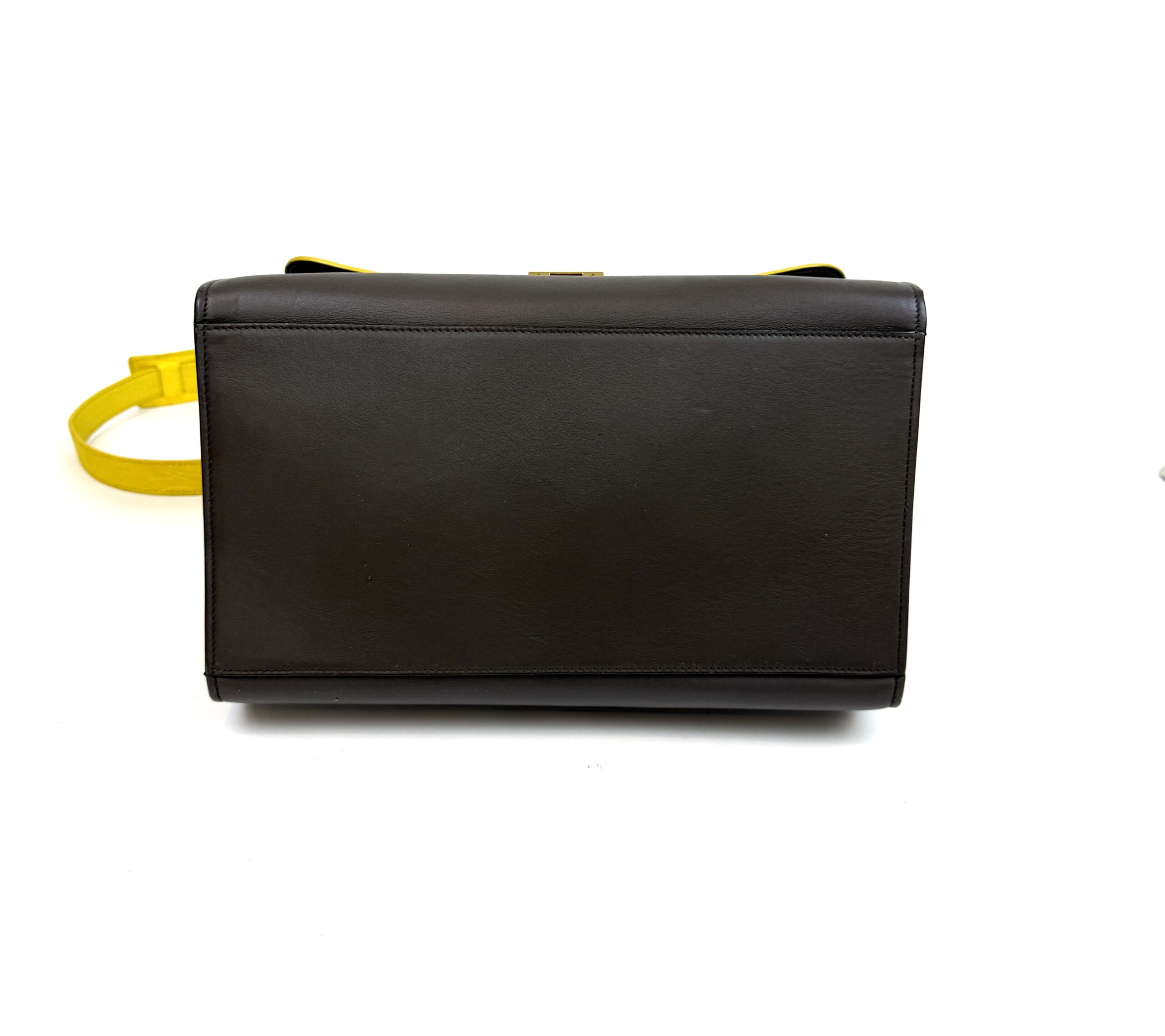 Celine Elephant Calfskin Small Tri-Color Trapeze Yellow 21 Celine Elephant Calfskin Small Tri-Color Trapeze Yellow 21