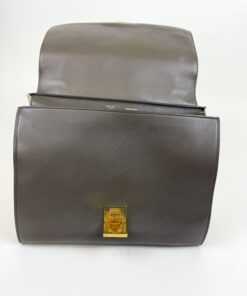 Celine Elephant Calfskin Small Tri-Color Trapeze Yellow 16