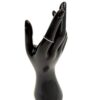Band worn on the finger of a black display hand