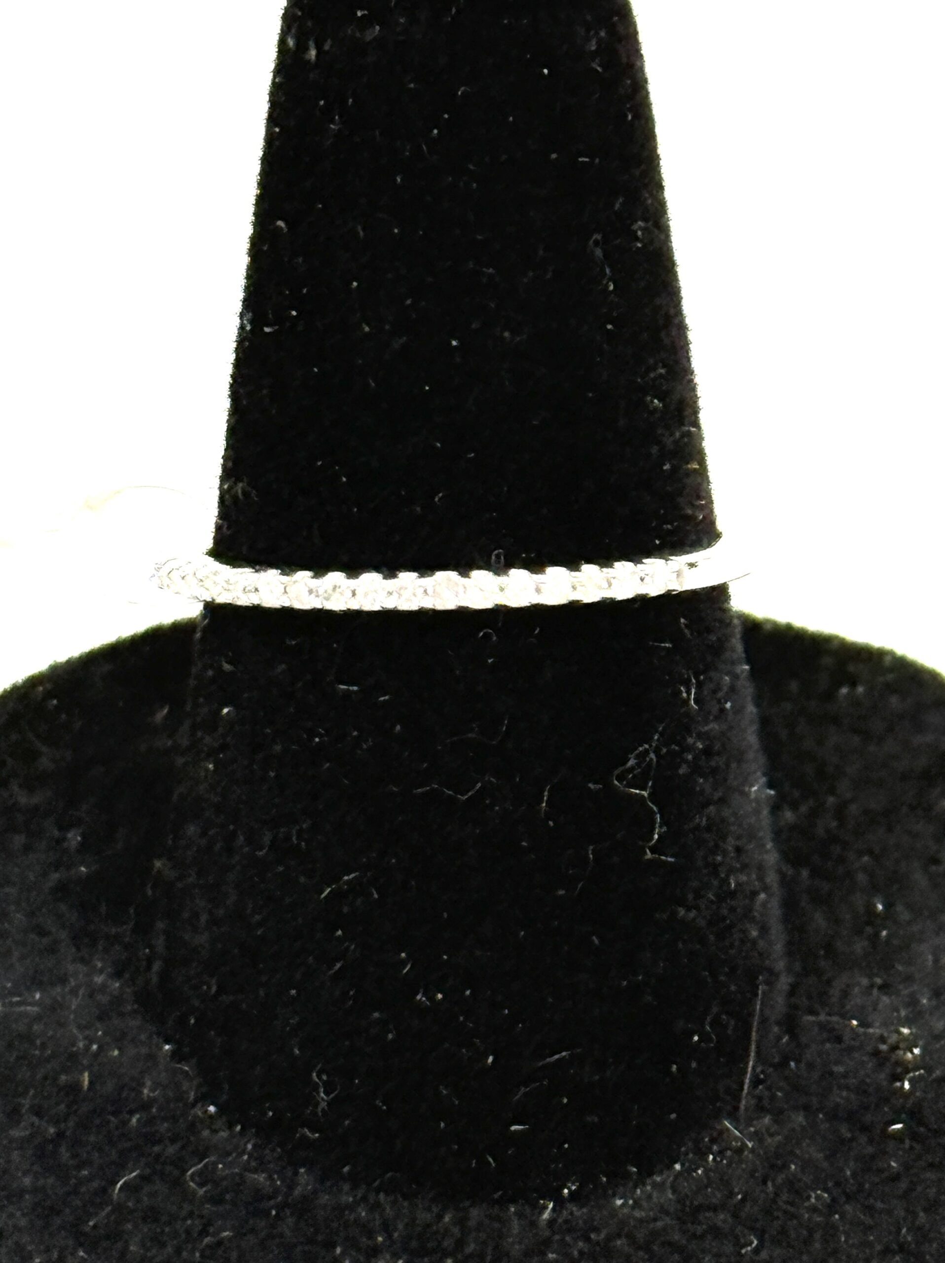 1/8 Carat Natural Diamond .925 Sterling Silver Simple Eternity Band 1/8 Carat Natural Diamond .925 Sterling Silver Simple Eternity Band