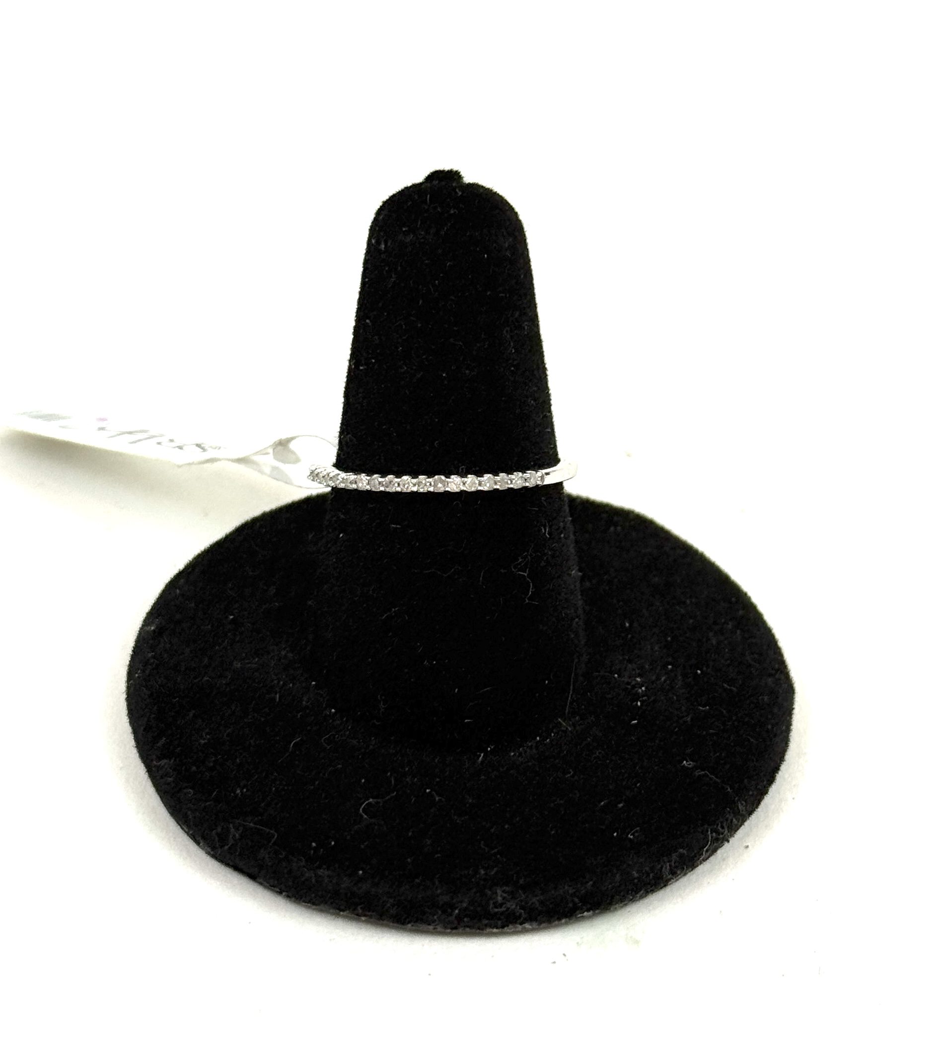 1/8 Carat Natural Diamond .925 Sterling Silver Simple Eternity Band 3 1/8 Carat Natural Diamond .925 Sterling Silver Simple Eternity Band - Image 3