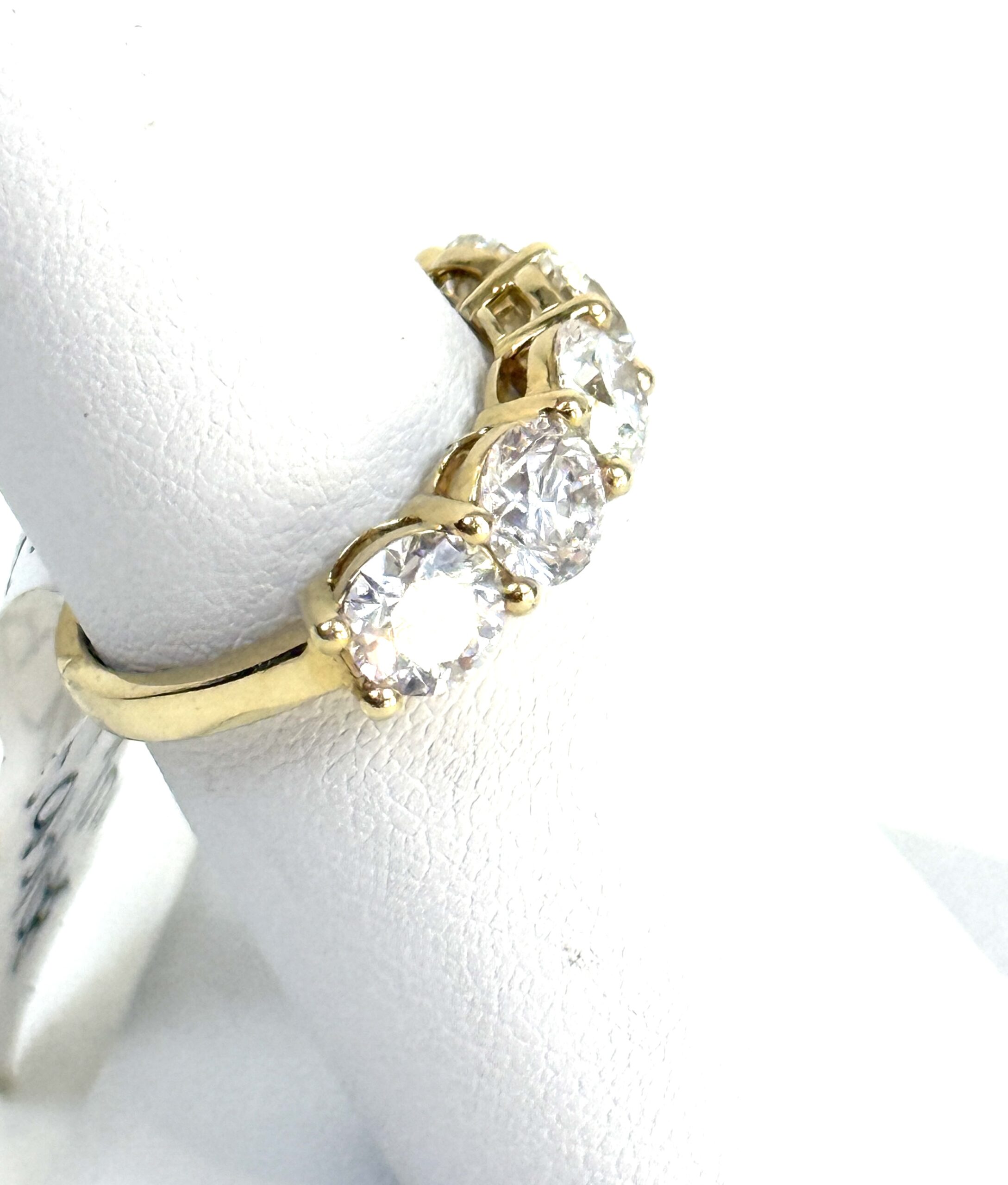 3 Carat Lab Diamond 14K Yellow Gold Eternity Band Size 6 6 3 Carat Lab Diamond 14K Yellow Gold Eternity Band Size 6 - Image 6