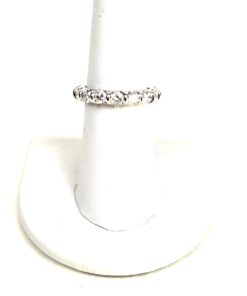 2.6 Carat Lab Diamond 14K White Gold Eternity Band Size 7 2.6 Carat Lab Diamond 14K White Gold Eternity Band Size 7
