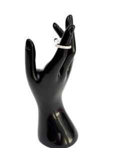 Alternative view of 2.6 Carat Lab Diamond 14K White Gold Eternity Band Size 7