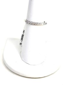 .50 Carat Lab Diamond 14K White Gold Eternity Band Size 7 .50 Carat Lab Diamond 14K White Gold Eternity Band Size 7