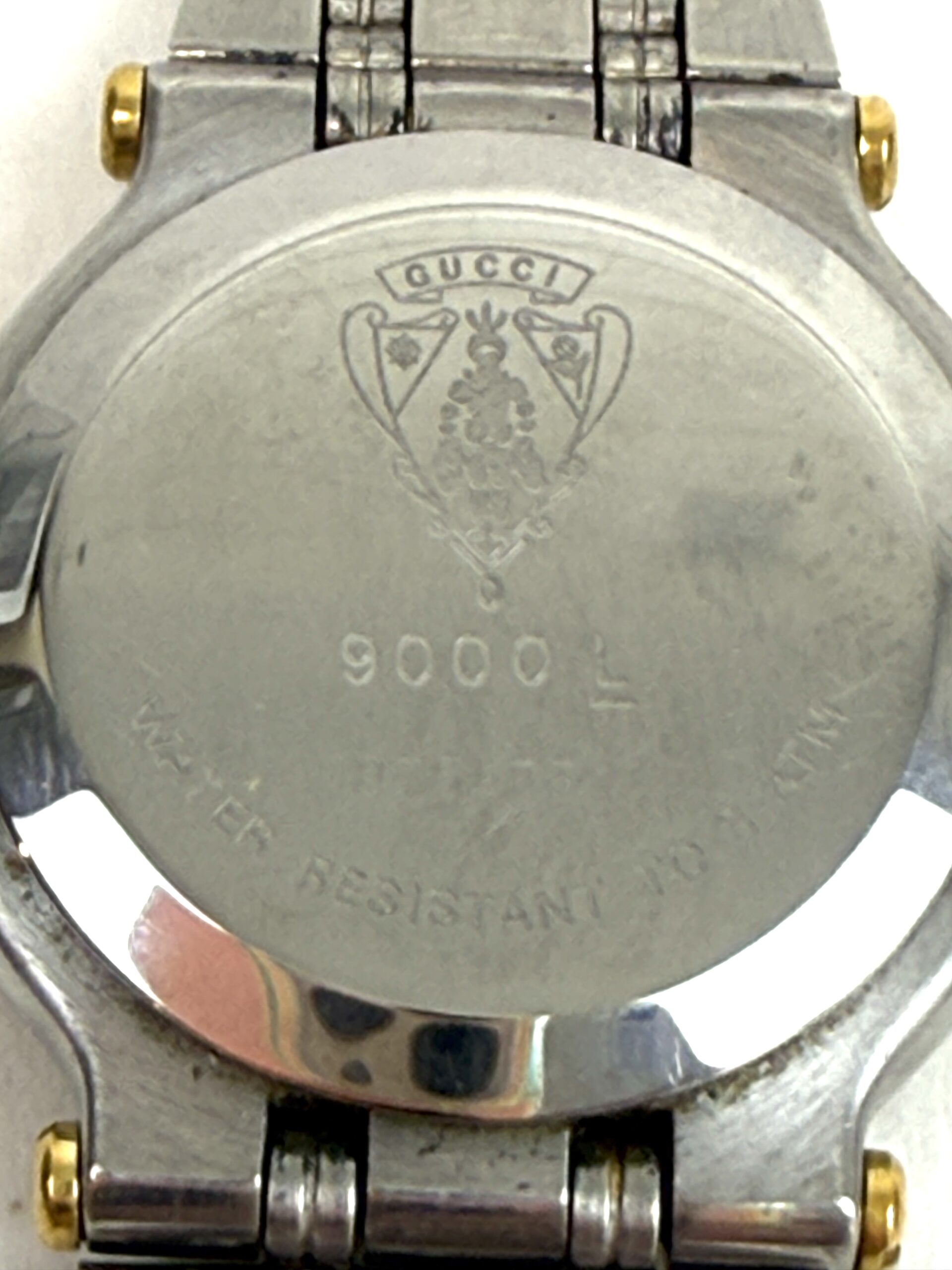 Ladies Swiss Quartz GUCCI 9000L Stainless Steel Case and Band Watch 9 Ladies Swiss Quartz GUCCI 9000L Stainless Steel Case and Band Watch - Image 9