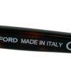 Temple marked Tom Ford made in Italy with the CE mark