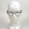Frames worn on a display head from the front
