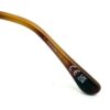 Temple marked Tom Ford made in Italy with the CE mark