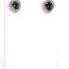 Both earrings shown side by side on the card