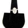 5.5 Carat Lab Grown Oval Brilliant Diamond Engagement Ring 14K White Gold – D 10