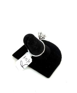 5.45 Carat Lab Grown Pear Brilliant Diamond Engagement Ring 14K White Gold 9