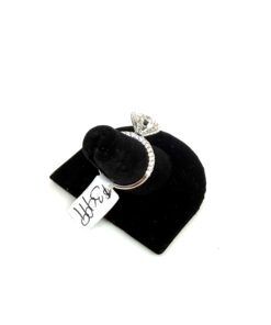 5.77 Carat Lab Grown Round Brilliant Diamond Engagement Ring 14K White Gold 5