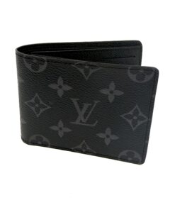 Louis Vuitton Monogram Eclipse Grey Slender Wallet 10