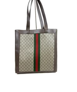 Gucci Original GG Supreme Canvas Ophidia Tote Large 4
